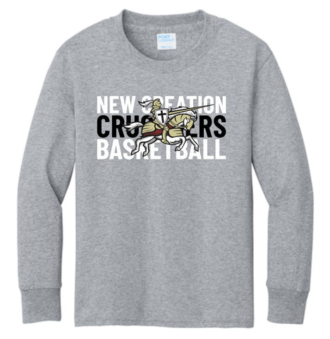 Long Sleeve Tee- Athletic Heather (MSBB)