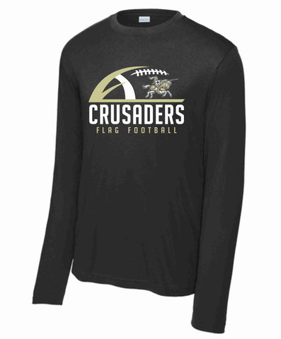 Long Sleeve Dri-Fit Tee- Black