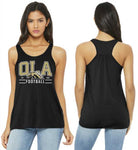 Bella+Canvas Ladies Relaxed Tank- Black