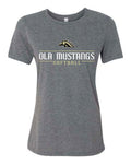 OHSB Bella+Canvas Ladies Relaxed Tee- Deep Heather Grey