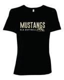 OHSB Bella+Canvas Ladies Relaxed Tee- Black