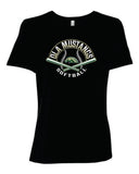 OHSB Bella+Canvas Ladies Relaxed Tee- Black