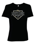 OHSB Bella+Canvas Ladies Relaxed Tee- Black