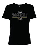 OHSB Bella+Canvas Ladies Relaxed Tee- Black