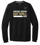 Adult Nike Sweatshirt- Black