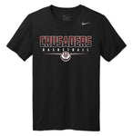 Y&A  Nike Dri-Fit Tee- Black (HSGBB)