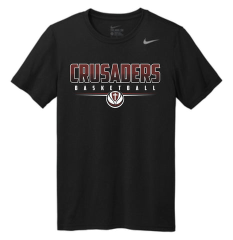 Y&A  Nike Dri-Fit Tee- Black (HSGBB)