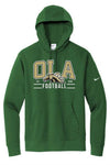 Adult Nike Hoodie- Dk. Green