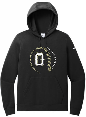 OH Adult Nike Hoodie- Black