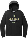 OH Adult Nike Hoodie- Black