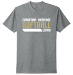 Y/A Next Level Tee- Heather Grey