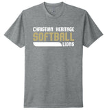 Y/A Next Level Tee- Heather Grey