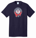 PRIME Cotton Blend Tee- Navy