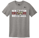 Y&A  Nike Dri-Fit Tee- Carbon Heather (HSBB)