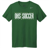 OH Mens Nike Dri-Fit Tee- George Green