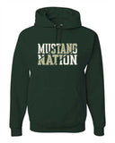 OMS Mid Weight Hoodie- DK. Green