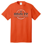 HK Cotton Blend Tee- Orange