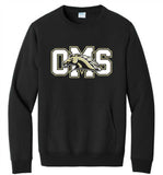 OMS Adult POCKET Sweatshirt- Black