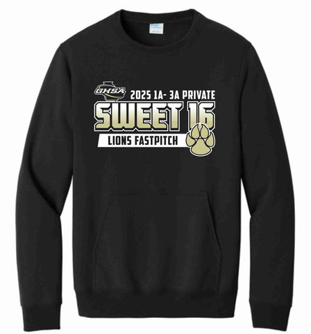 S16 POCKET Sweatshirt- Black