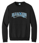 Diamonds Pocket Sweatshirt- Black