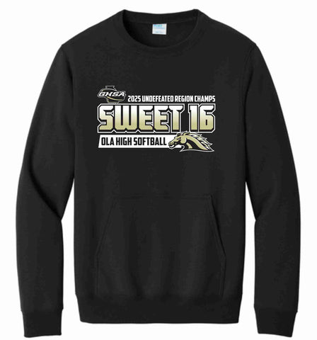 S16 POCKET Sweatshirt- Black