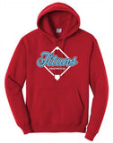 LADY TITANS Hoodie- Red