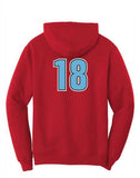 LADY TITANS Hoodie- Red