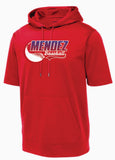 MBA Short Sleeve Hoodie- Red