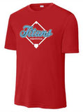 LADY TITANS Dri-Fit Tee - Red