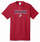 PRIME Cotton Blend Tee- Red