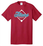 LADY TITANS- Cotton Tee - Red