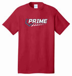 PRIME Cotton Blend Tee- Red