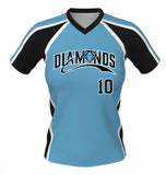 Diamonds s26 Girls/ Ladies Jersey