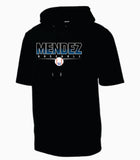 MBA Short Sleeve Hoodie- Black