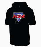 MBA Short Sleeve Hoodie- Black