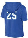 7/8 Royals Short Sleeve Hoodie