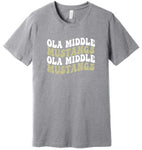 OMS Bella+Canvas Tee - Athletic Grey