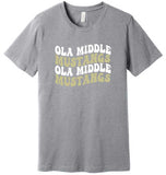 OMS Bella+Canvas Tee - Athletic Grey