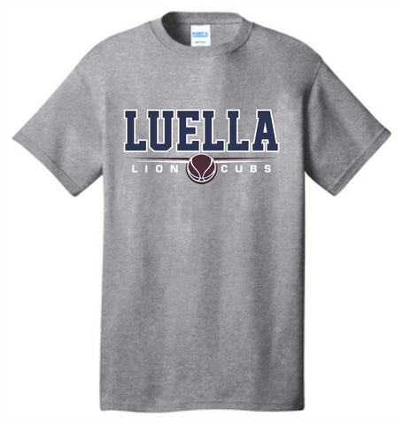 LEB Cotton Tee- Athletic Heather