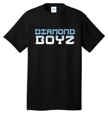 DIAMOND BOYZ  Tee- Black