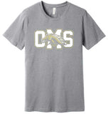 OMS Bella+Canvas Tee - Athletic Grey