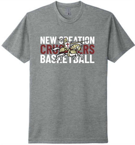 Next Level SS Tee- Heather Grey (HSBB)