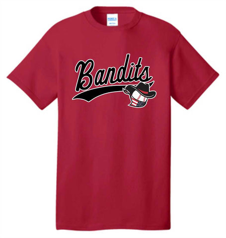 BANDITS COTTON TEE -Red