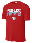 Fearless Drifit Tee- Red