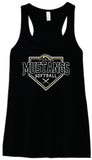OHSB Bella+Canvas Ladies Relaxed Tank- Black