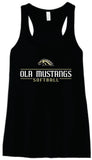 OHSB Bella+Canvas Ladies Relaxed Tank- Black