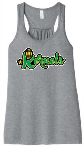 Kernels Ladies Tank Top- Athletic Heather