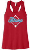 LADY TITANS Ladies Tank - Red