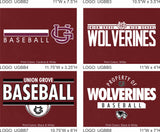 Bella+Canvas Ladies Relaxed Tee- Maroon Heather- Baseball