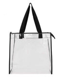 Clear Zip Tote